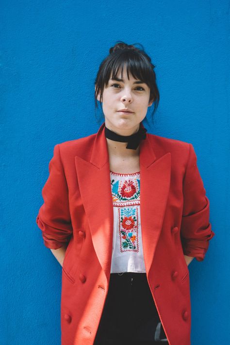 Colorful Style From the Streets of Mexico City: Ornella Cremasco Mexico City Outfit, Mexico City Style, Mexico City Fashion, Mexico Fashion, City Outfit, Outfits For Mexico, Mexican Fashion, Mexico Style, Mexican Outfit