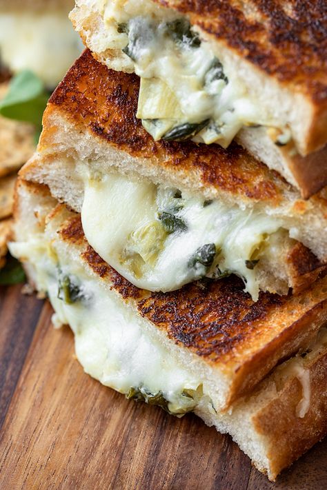 Artichoke Grilled Cheese, Artichoke Grilled, Yummy Sandwiches, Grilled Sandwiches, Keto Friendly Bread, Gourmet Grilled Cheese, Classic Grilled Cheese, Best Grilled Cheese, Patty Melt