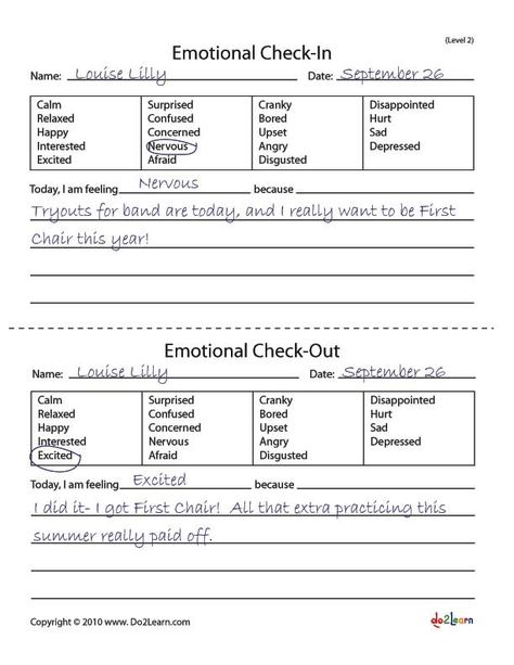 Emotional check-in and check-out sheets Sel Check In Questions, Feelings Check In Worksheet, Check In Check Out Forms Elementary, Check In Check Out Forms, Check In Check Out, Communication Cards, Fetal Alcohol, Middle School Counseling, Individual Counseling