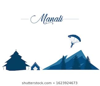 Manali Hill Station India Stock Illustration 1623924673 Manali Highlights Cover, Manali Instagram Highlight Covers, Art For Instagram, Insta Highlight Covers, Iphone Wallpaper Travel, Me Cover Instagram Highlight, Travel Doodles, Wallpaper Travel, Travel Journal Scrapbook