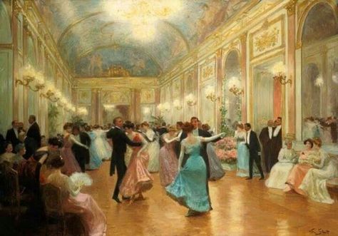 Victor Gabriel Gilbert. 1847, 1933 Dance Paintings, Victorian Art, Dance Art, High Society, Waltz, Top Ten, Types Of Art, Beautiful Art, Visual Art