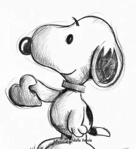 Animal Sketches Easy, Snoopy Tattoo, Animal Paintings Acrylic, Cartoon Character Tattoos, Chicano Drawings, Beauty Art Drawings, Cute Doodles Drawings, Art Drawings Sketches Creative, Dessin Adorable