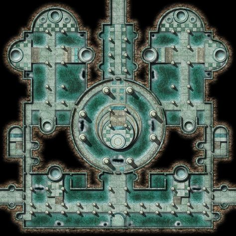 Cave Water, Pathfinder Maps, Fantasy City Map, Water Temple, Navi A Vela, Dungeon Tiles, Dnd World Map, Fantasy World Map, Virtual Tabletop