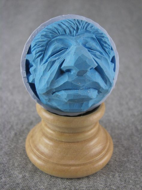 Carved Golf Ball Golf Ball Carving, Carving Golf Balls, Wood Carving Art, Golf Ball, Wood Carving, Golf, Carving, Art