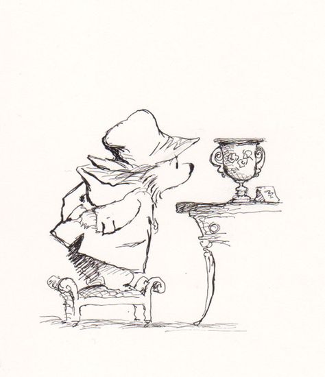 Knowledgable About Antiques Paddington Bear Sketch, Paddington Sketch, Paddington Tattoo, Brave Writer, Bear Sketch, Happy Doodles, Paddington Bear, Cute Embroidery, Drawing Ideas