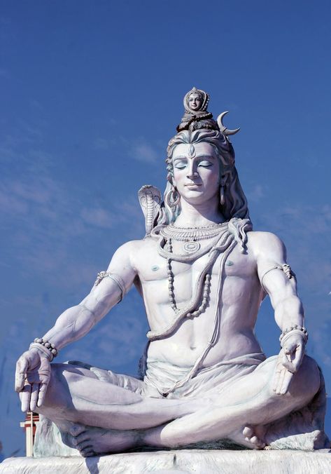 Amarnath Temple, Shiva Statue, Haridwar, Sitting Position, Person Sitting, Buddha Image, The Stone, Railway Station, Lord Shiva