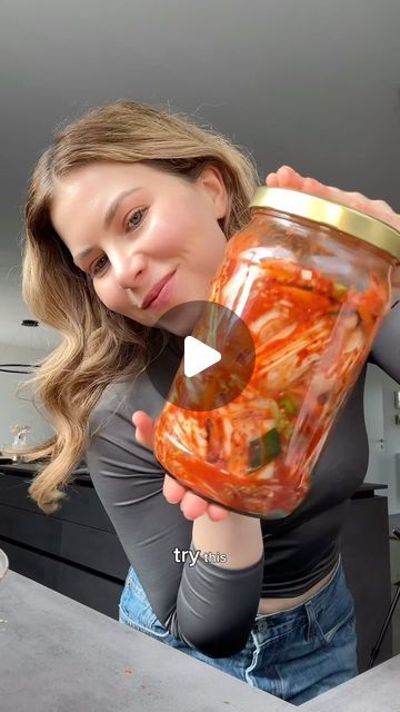 Lisa Baisl on Instagram: "Korean Skincare is NOT a Scam (k-beauty is still my fav), but you can’t rely only on skincare products to achieve great skin. 

Our diet plays an important role, so I recommend incorporating skin food recipes into your diet. One of my favorite #skinfood recipes is Kimchi - a traditional, slightly spicy Korean sauerkraut made from fermented vegetables. 

One of the advantages of fermentation is that it preserves the goodness of the vegetables. In addition, some bacteria synthesize new nutrients, such as vitamins C and B. I eat Kimchi with many things, from fried rice to dumplings or straight out of the jar. 

I still have a lot to learn about kimchi-making from Koreans (there are over a hundred different kinds!), but the recipe for this simple Kimchi is a great pla Skin Food Recipes, Fermented Kimchi, Instagram Korean, Spicy Korean, Fermented Vegetables, Great Skin, Skin Food, Healthy Eats, K Beauty