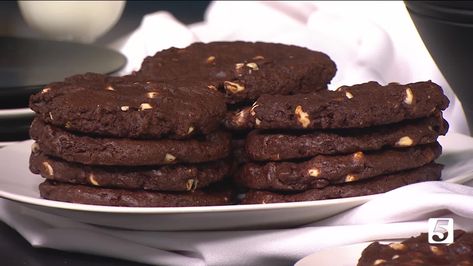 Domino Cookies, Sweet Recipe, Small Containers, White Chocolate Chips, Baking Sheets, The Sweet, Cocoa Powder, Purpose Flour, White Chocolate