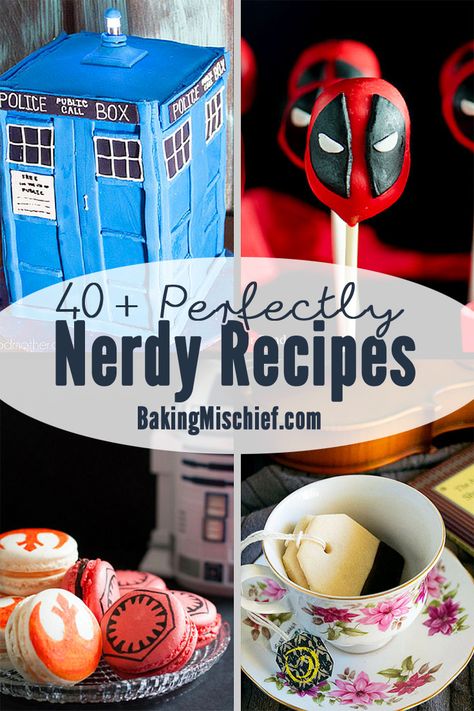 Nerdy Party Food, Recipes From Fiction Books, Recipes Based On Movies, Horror Movie Inspired Recipes, Recipes Inspired By Movies, Fantasy Snack Ideas, Food From Tv Shows, Food From Movies And Tv Shows, Video Game Inspired Food