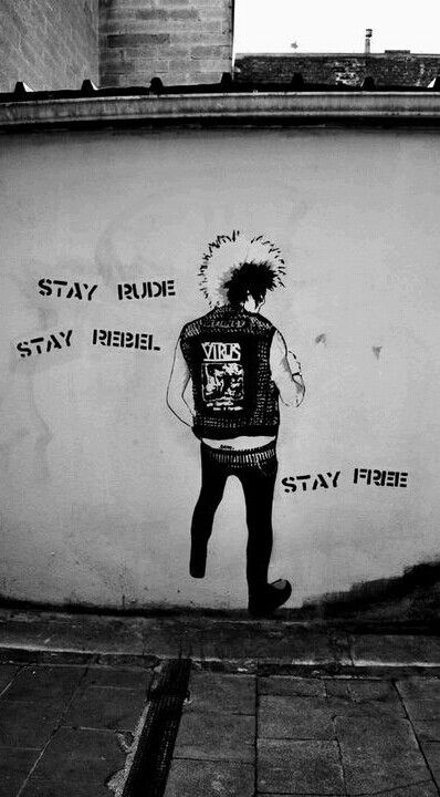 Art Punk, Graffiti Quotes, Punk Culture, Banksy Art, Arte Punk, Punk Aesthetic, Punk Art, A Punk, Punk Rocker