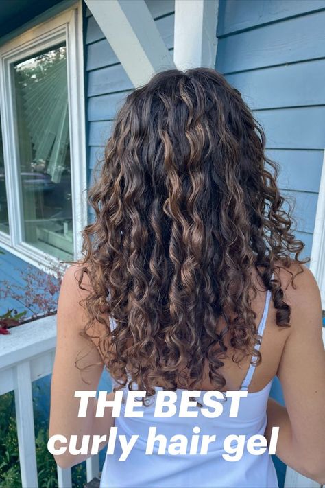 Curly Hair Gel, Curl Gel, Gel Curly Hair, Hair Gel, Favorite Products, Curly Hair, Womens Hairstyles, Curly Hair Styles, Hair Care