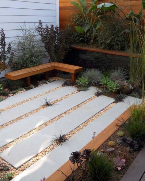 Top 60 Best Gravel Landscaping Ideas - Pebble Designs Pebble Courtyard, Dry Garden Design, Ideas Para Decorar Jardines, Indoor Zen Garden, Contemporary Landscape Design, Gravel Landscaping, Zen Garden Design, Courtyard Design, Dry Garden