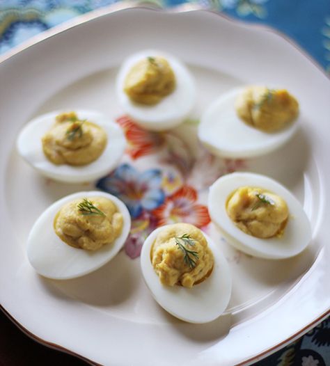 Recipe: Smoked Trout Deviled Eggs — Recipes From The Kitchn Appetizers For Easter, Deviled Eggs Recipes, Smoked Trout Recipe, Easter Brunch Recipes, Thanksgiving Deviled Eggs, Trout Recipe, Devilled Eggs Recipe Best, Eggs Recipes, Best Deviled Eggs