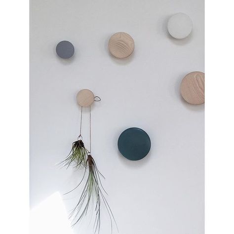 Muuto dots #copenhagen by cerealmag Muuto Dots, Modern Bohemian Decor, Amsterdam Houses, Decorative Wall Hooks, Culture Club, Scandinavian Interior Design, Hook Design, Contemporary Interior Design, Scandinavian Inspired