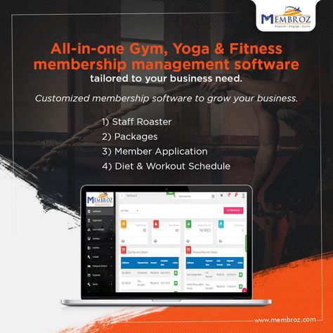 Gym Management Software, Business Software, Business Operations, Workout Schedule, Gym Yoga, Fitness Center, Business Management, Grow Your Business, Growing Your Business