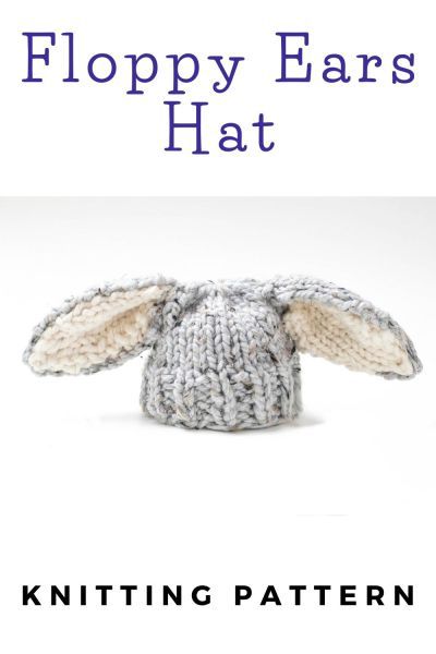 Floppy Ears Bunny Hat Free Knitting Pattern Knit Bunny Hat Free Pattern, Free Knitting Pattern Baby Hats, Bunny Ears Hat Knitting Pattern, Crochet Hats Free Pattern Baby, Chunky Knit Baby Hat, Free Knit Baby Hat Patterns, Quick Knitting Projects Free Easy Patterns, Newborn Hat Knitting Pattern, Toddler Knitted Hat Patterns Free