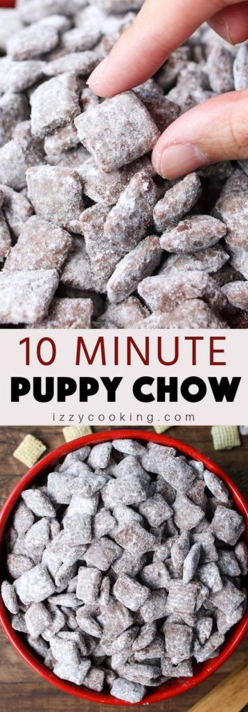 How To Make Puppy Chow, Healthy Puppy Chow, Puppy Chow Crispix Recipe, Chocolate Puppy Chow, Nutella Puppy Chow, Homemade Puppy Chow, Easy Puppy Chow Recipe, Protein Puppy Chow, Best Puppy Chow Recipe