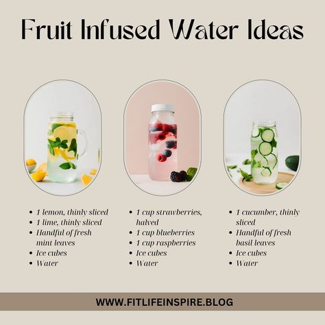 FRUIT INFUSED WATER#water#hydration#fruitinfused#weightloss#weightlossjourney Infuse Water Recipes, Hint Water Recipe, Best Infused Water Recipes, Girlfriends Brunch, Fruit Waters, Fruit Water Recipes, Blueberry Water, Hint Water, Cottage Recipes