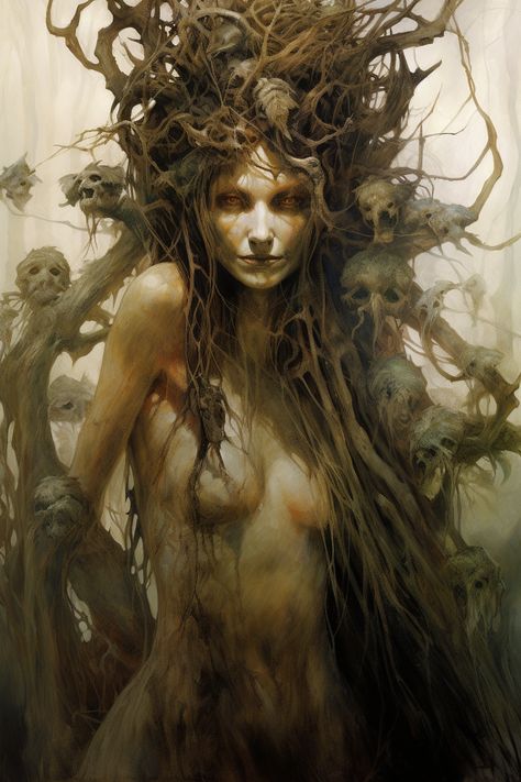 Dark Celtic Aesthetic, Squashed Fairies, Irish Faeries, Brian Froud Fairies, Dark Fairytale Art, Folk Creatures, Fairy Horror, Irish Fairies, Worldbuilding Inspiration