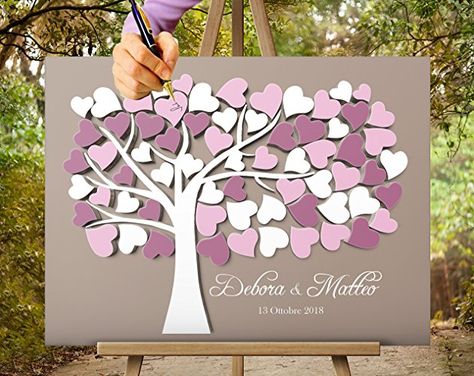 Guest Book: 7 idee per avere un ricordo originale da appendere in casa! | Matrimonio nelle Marche Guess Book, Wedding Memory Box, Wedding Tree, Personalized Wedding Guest Book, Rustic Wedding Guest Book, Baby Shower Guest Book, Baby Mickey, Wedding Guest Book Alternatives, Guest Book Alternatives