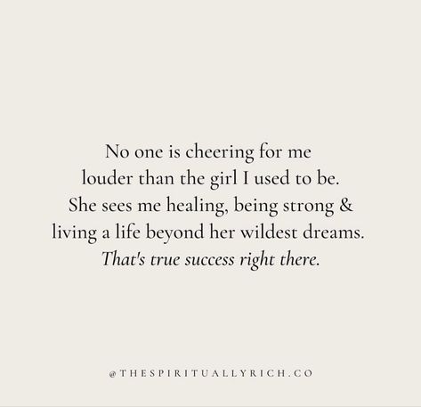 She Grew Up Quotes, She’s A Vibe Quotes, Cheering For You Quotes, She Is Healing Quotes, Healing Is A Process Quotes, Cheering You On Quotes, Be The Woman You Needed As A Girl, All You Got Is Yourself Quotes, Quotes About Showing Up For Yourself