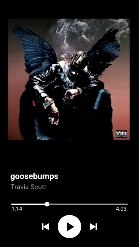 Goosebumps-Travis Scott Goosebumps Aesthetic, Song Albums, Spotify Wallpapers, Goosebumps Travis Scott, Travis Scott Music, Travis Scott 1, Travis Scot, Beauty And The Beast Theme, Poster Room