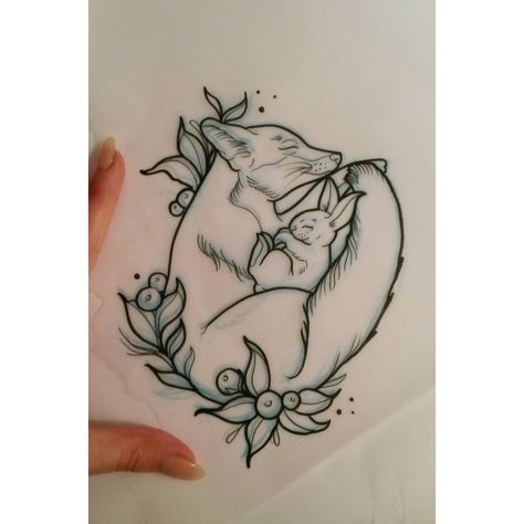 Für Morgen Fuchs&Hase #tattoos #tattoos_of_instagram #tattoo #illustration #neotraditional #neotradsub #sketchbook #sketch #drawing… Work Of Art Tattoo, Hase Tattoos, Flash Art Tattoos, Tattoo Wall Art, Tier Tattoo, Cherub Tattoo, Panda Tattoo, Kunst Tattoos, Bunny Tattoos