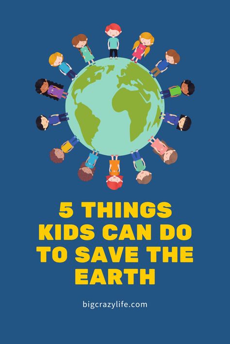 Looking for simple ways your kids can start taking care of the planet? Here are five easy things kids can do to save the earth. #planetearth #kidsactivities #girlscouts Sharing The Planet, Earth For Kids, Teen Projects, Biological Science, Planet Crafts, Save Planet Earth, My Planet, Planet Drawing, Scout Mom