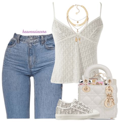 Feminine Summer Outfits, Feminine Summer, Summer Outfits Aesthetic, Fashion Teenage Girls, Dressy Casual Outfits, Model Outfits, Easy Trendy Outfits, Cute Comfy Outfits, Outfit Shoplook