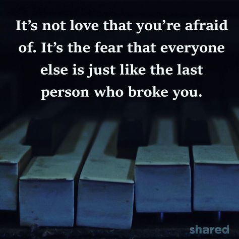 Shared on Instagram: “Don’t be afraid to love again. Not everyone is like your ex. #relationshipquotes #shared” Afraid Of Love, If You Love Someone, Single Life, Love Again, Dont Be Afraid, Be Afraid, Everyone Else, Relationship Quotes, Like You