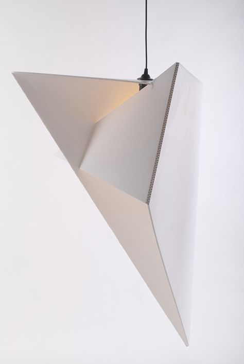 Origami Lighting, Lamp Origami, Origami Light, Origami Lights, Origami Lampshade, Origami Lamp, Modern Lighting Design, Door Design Modern, Lighting Concepts