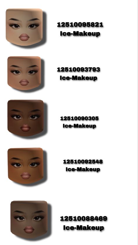 #robloxcodes Berry Ave Makeup Codes, Roblox Makeup Codes, Roblox Makeup Faces Codes, Faces Codes, Roblox Face Codes, Green Braces, Ice Makeup, Roblox Outfit Codes, Roblox Id Codes