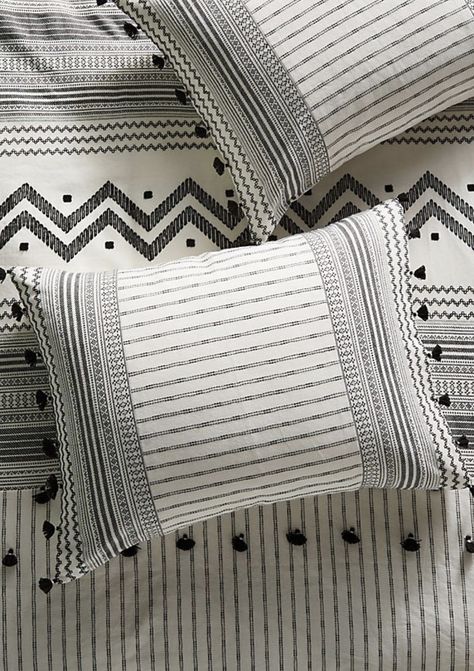 Anthropologie Bedding, Cushion Embroidery, Anthropologie Home, Sham Bedding, Stripes Texture, Master Bedding, King Duvet, King Duvet Cover, Luxury Bedding