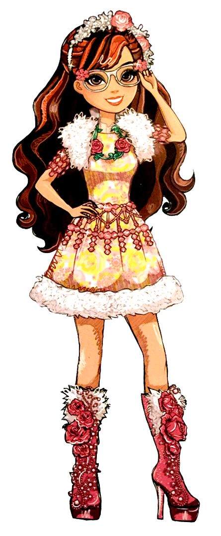 Rosabella Beauty and Daring Charming. Epic Winter. NEW Profile arts Rosabella Beauty Aesthetic, Ever After High Epic Winter, Brown Hair Streaks, Daring Charming, Dexter Charming, Rosabella Beauty, Cerise Hood, Lizzie Hearts, New Profile