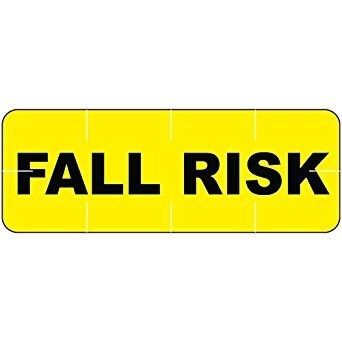 I’ve been really good lately. Especially since I switched to my wheelchair outside my condo. I went from falling almost daily to a couple of times in a month. That’s a big difference. It goes to show… Yellow Stickers, Fall Risk, Nursing Assessment, Fall Forward, Dental Supplies, Emergency Room, Medical Supplies, Wheelchair, I Fall