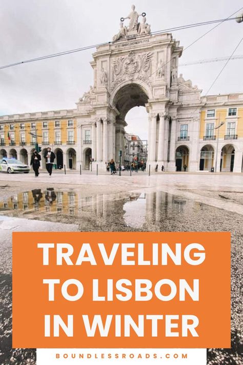 Considering a winter trip to Lisbon? Learn about the weather, top activities, and local tips for enjoying Portugal’s capital in the cooler months. Perfect for travelers wanting a cultural winter escape with fewer crowds. Winter Weather Activities, Portugal In Winter, Lisbon In Winter, Portugal Winter, Lisbon Airport, Day Trips From Lisbon, Places In Portugal, Winter Trip, Weather Activities