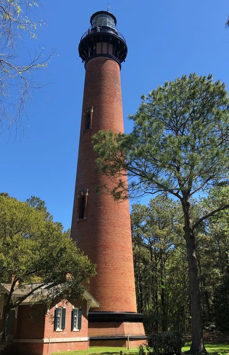 Currituck Lighthouse, Nc Lighthouses, North Carolina Lighthouses, Beach Lighthouse, Outer Banks Nc, Outer Banks, My Happy Place, Happy Place, Happy Places