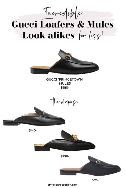 Gucci Classic Shoes, Mule Loafers Outfit, Loafer Mules Outfit, Black Mules Outfit, Gucci Mules Outfit, Mules Shoes Outfit, Loafers Outfit Ideas, Gucci Loafers Outfit, Outfits On A Budget