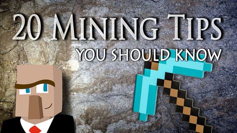 Mining is arguably the most essential activity in Minecraft. Without it you would suffer from a significant shortage of building materials and crafting items. That being the case, it's essential that your mining techniques be as efficient and logical as possible. In this video I'll give you 20 tips that will greatly improve your mining skills. Minecraft Tips And Tricks, Minecraft Mining, Mine Minecraft, Minecraft Tips, Gaming Tips, Different Games, Fire Trucks, Building Materials, Tips And Tricks