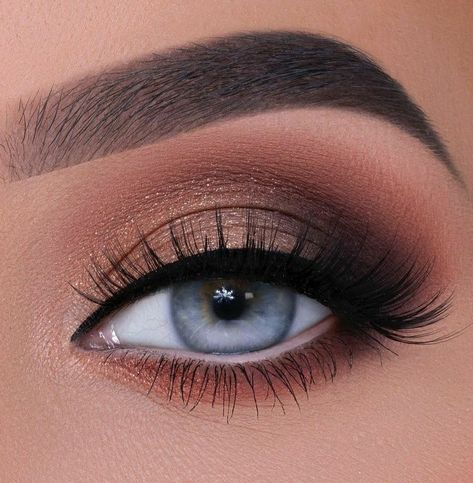 Evening Eye Makeup, Maquillage On Fleek, Eye Makeup Images, Pretty Eye Makeup, Wedding Eye Makeup, Prom Eye Makeup, Cute Eye Makeup, Eye Makeup Pictures, Smink Inspiration