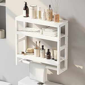 Shelf Partition, White Bathroom Shelves, Bathroom Organization Shelves, Freestanding Bathroom Shelves, Bathroom Shelf Organization, Side Shelf, Organizing Bathroom Cabinets, Freestanding Bathroom Cabinet, Bathroom Wall Shelves