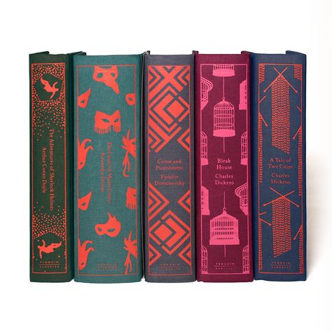 Penguin Classics Baroque Palette Book Set - Juniper Books Count Of Monte Cristo, Bleak House, Monte Cristo, Book Spine, Penguin Classics, The Count, Holly Black, Arthur Conan Doyle, Book Jacket