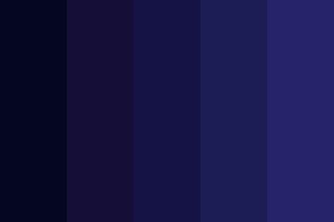 Midnight Blue Shades Color Palette Midnight Blue Color Palette, Midnight Color Palette, Midnight Color, Blue Shades Colors, Email Examples, Midnight Blue Color, Blue Color Palette, Human Anatomy Drawing, Music Album Covers