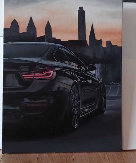 ♡ Bmw Painting, Quran Wallpaper, Car Bmw, Diy Canvas Art Painting, Love Painting, Car Painting, Diy Canvas Art, Diy Canvas, Canvas Art Painting