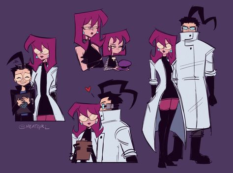 Invader Zim Dib, Invader Zim Characters, Mom Show, Anime Boy Sketch, Cartoon Fan, Anime Nerd, My Idea, Invader Zim, Archie Comics