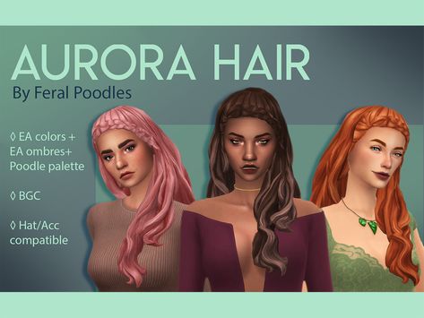 Ts4 Maxis Match Cc, Felicity Hair, Hair Ts4, Afro Hair Girl, Aurora Hair, Senegalese Twist Styles, Box Braids Pictures, Ts4 Hair, Cc Packs