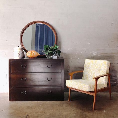 🌳 HEY! HOCKSIONG on Instagram: “It’s great to have you! 😍 Chest of Drawers $350 105cm x 51cm x 82cm(H), Newly Upholstered and Refurbished “Pak Awang” Armchair $280 each” Bedroom Chest Of Drawers, Bedroom Chest, Cozy Bedroom, Antique Dresser, Chest Of Drawers, Decorative Pieces, Decorative Accessories, Drawers, Vanity