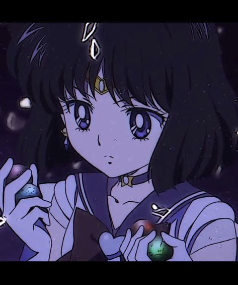 Sailor Saturn Icon, Sailor Mercury Icon, Sailor Saturn Pfp, Sailor Mars Icon, Sailor Moon Saturn, Sailor Moon Pfp, Sailor Moon Gif, Sailor Moon Stuff, Moon Icon