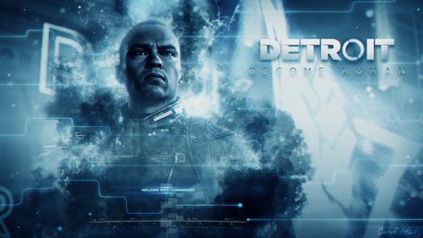 Detroit: Become Human Markus by Cemreksdmr Deviantart Detroit Become Human Laptop Wallpaper, Detroit Become Human Wallpaper, Human Wallpaper, Greys Anatomy Jackson, 3d Animation Wallpaper, Detroit Become Human Game, Detroit Game, Laptop Background, Jackson Avery