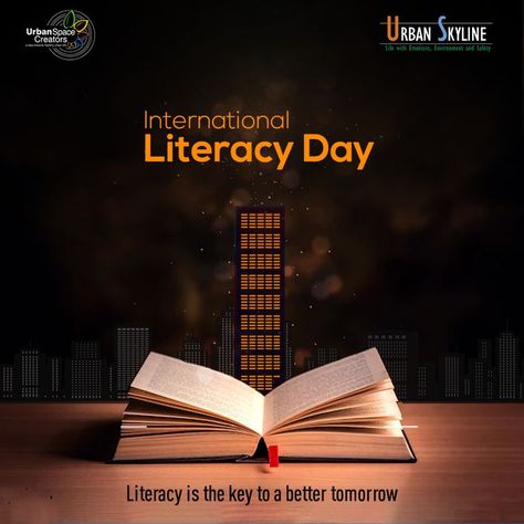 International Literacy Day Creative Ads, Literacy Day Creative Ads, World Literacy Day, International Literacy Day, Literacy Day, Nagasaki, Tomorrow Will Be Better, Creative Ads, Food Poster